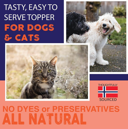 Nature'S Diet Pet 32 Oz Norwegian Salmon Oil Dogs & Cats - Natural Support for Joint Function Immune Heart Health Appetite Skin & Coat Omega 3 6 9 Liquid Food Topper EPA DHA Fatty Acids6