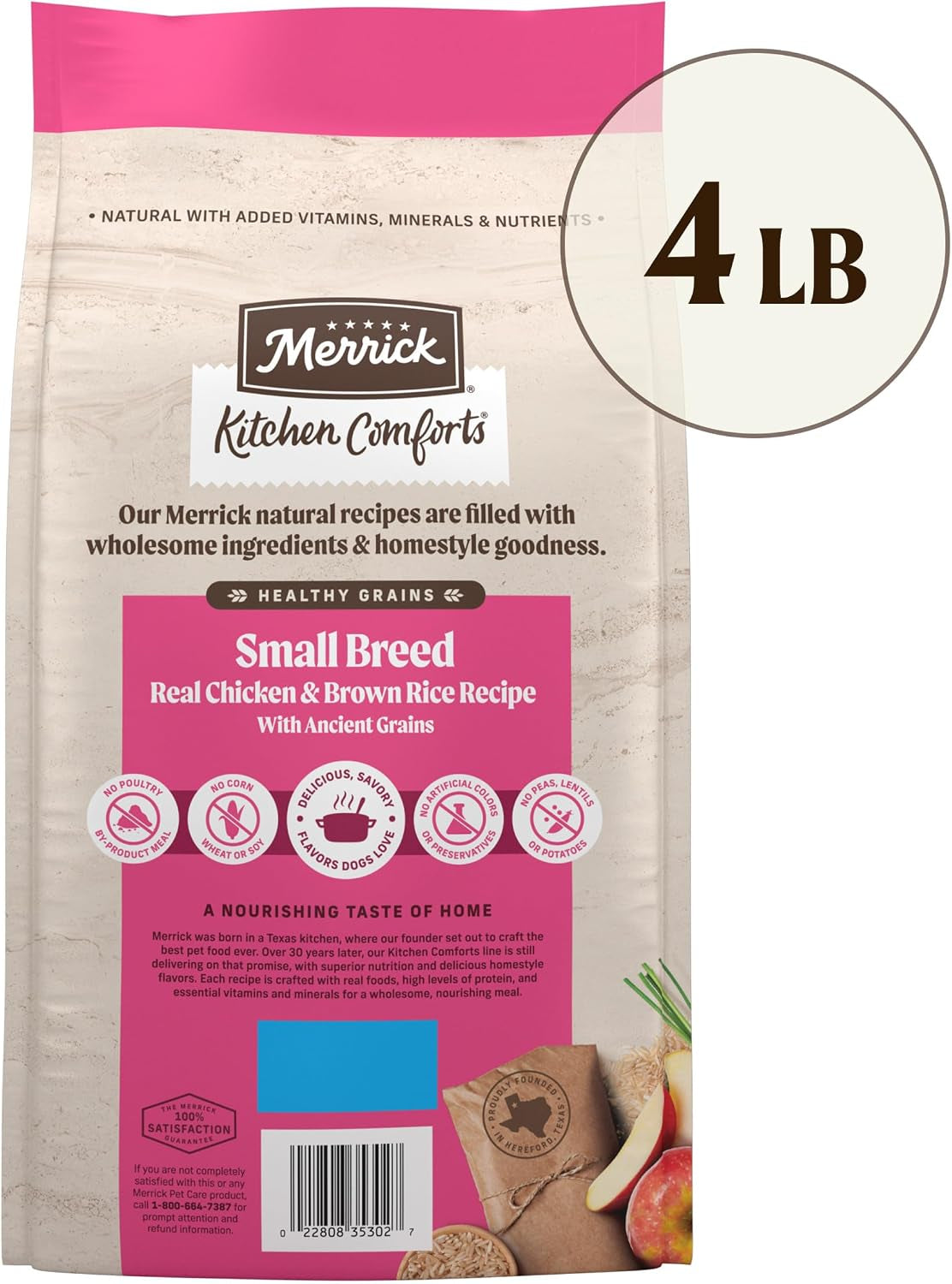 merrick-healthy-grains-premium-dry-dog-food-for-small-dogs-wholesome-and-natural-kibble-small-breed-recipe-4-0-lb-bag
