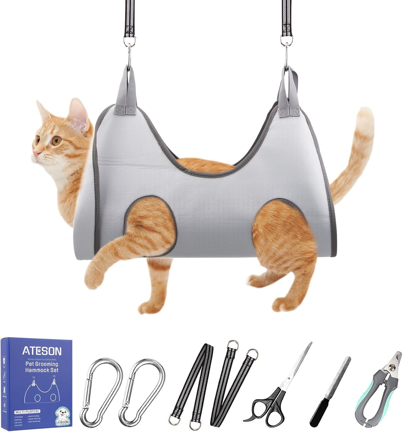 ateson-pet-grooming-hammock-with-nail-clippers-nail-trimmers-grooming-scissors-dog-grooming-harness-for-nail-trimming-pet-grooming-sling-helper