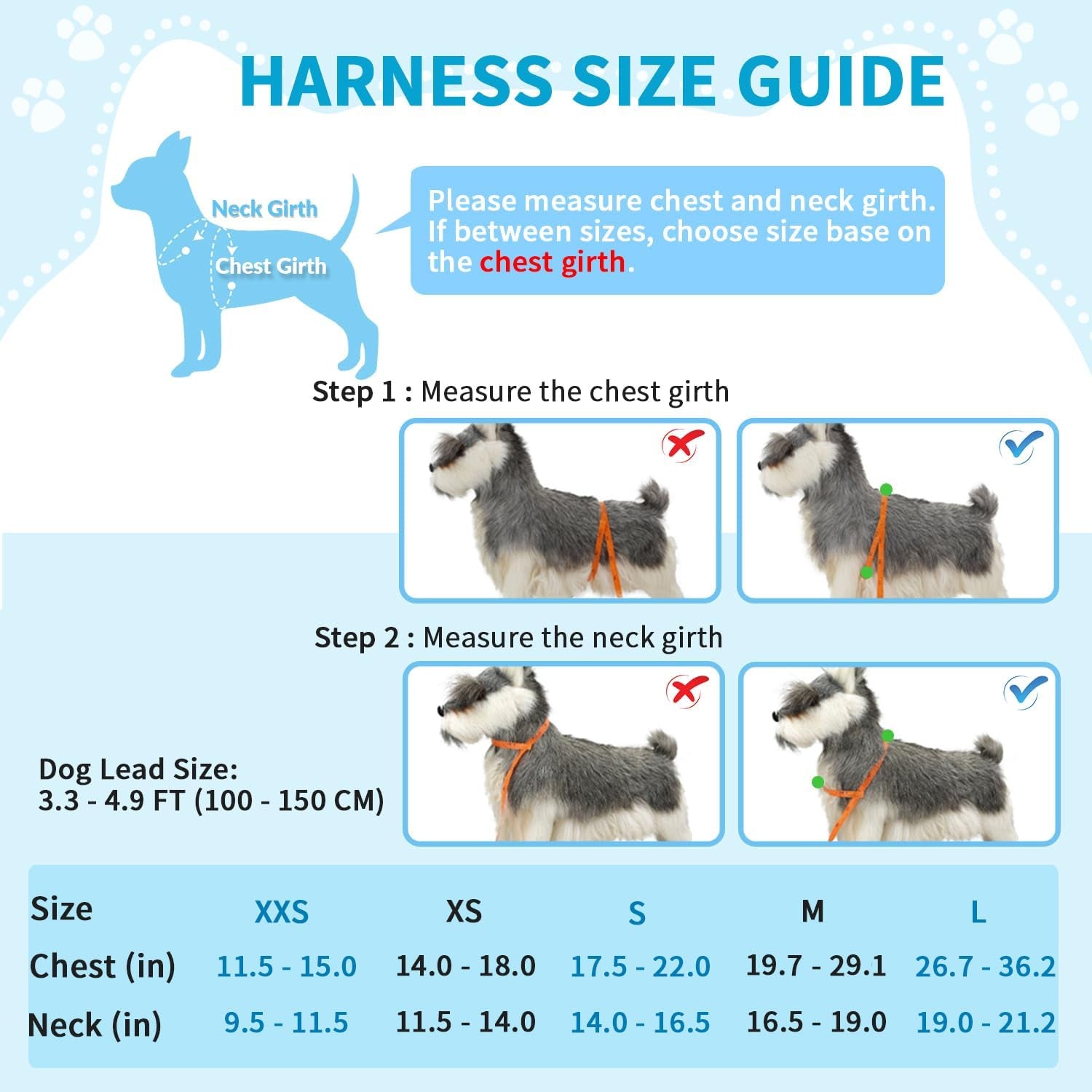 lukovee-no-pull-dog-harness-and-leash-set-soft-padded-small-dog-harness-neck-chest-adjustable-reflective-vest-puppy-harness-with-4ft-lightweight-anti-twist-dog-leash-for-small-dogs-xs-blue