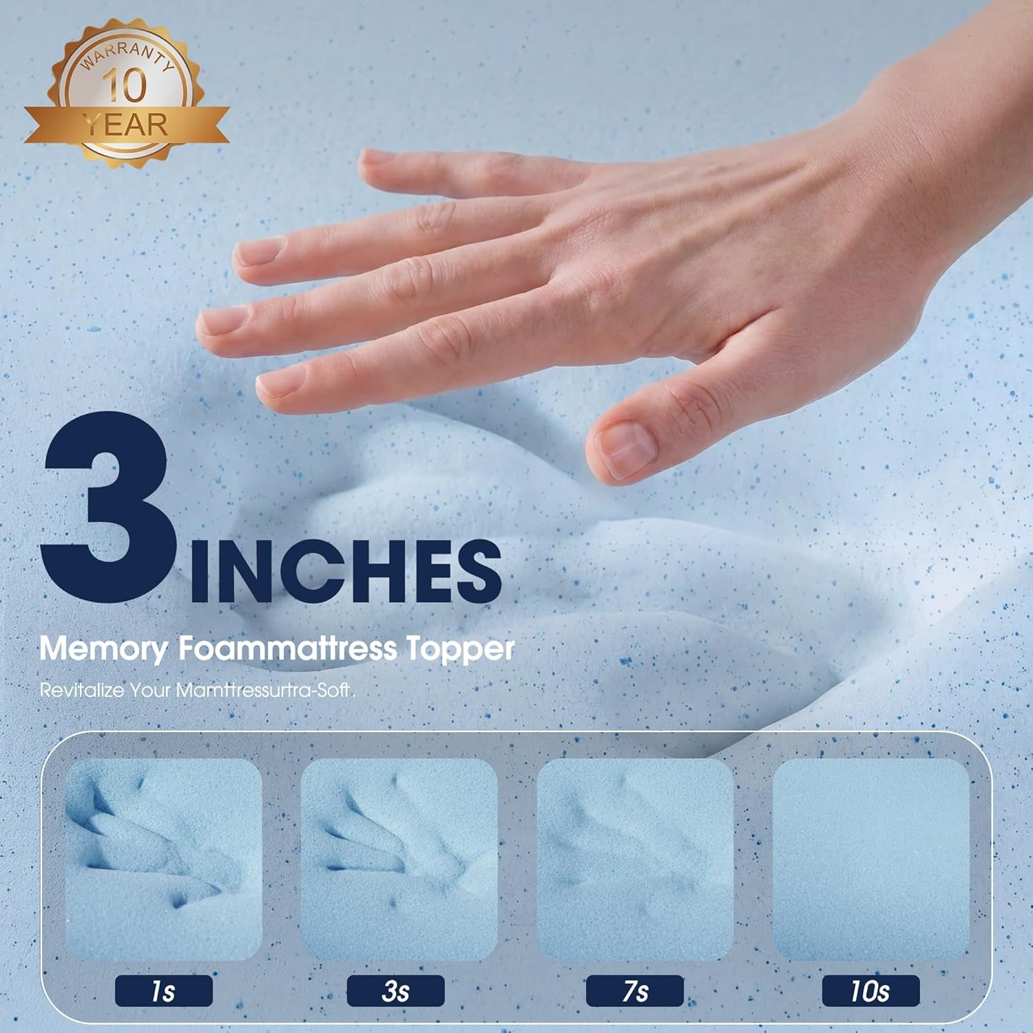 3-inch-gel-memory-foam-mattress-topper-twin-xl-size-high-density-cooling-pad-pressure-relief-bed-topper-with-removable-washable-bamboo-cover