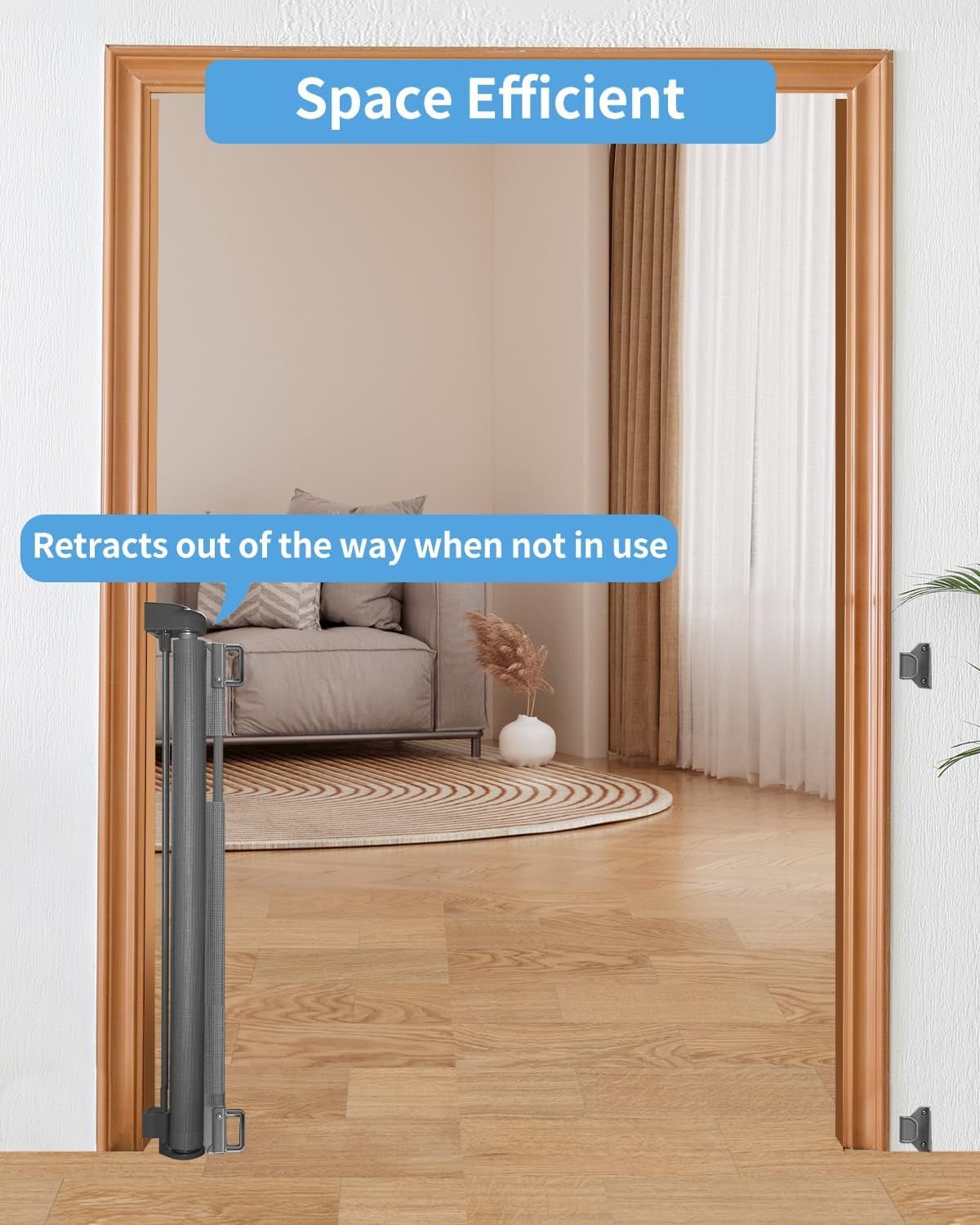 retractable-baby-gate-for-stairs-33-height-expands-up-to-55-width-safety-gate-for-infants-toddlers-dogs-pets-easy-install-secure-closure-gray-mesh-design-for-indoor-outdoor-use