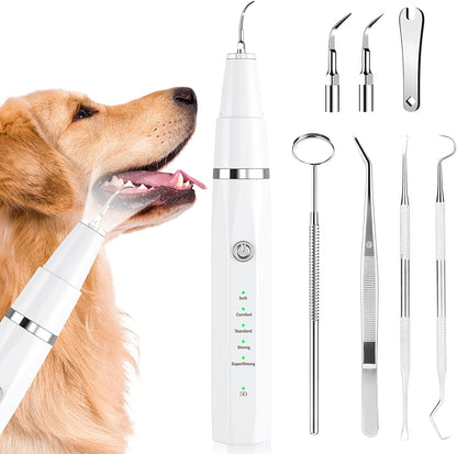 Ni-Shen Plaque Remover for Teeth - Pet Ultrasonic Cleaner - Teeth Cleaning Kit for Tartar and Stains - Suitable for Dogs and Cats (Black)8