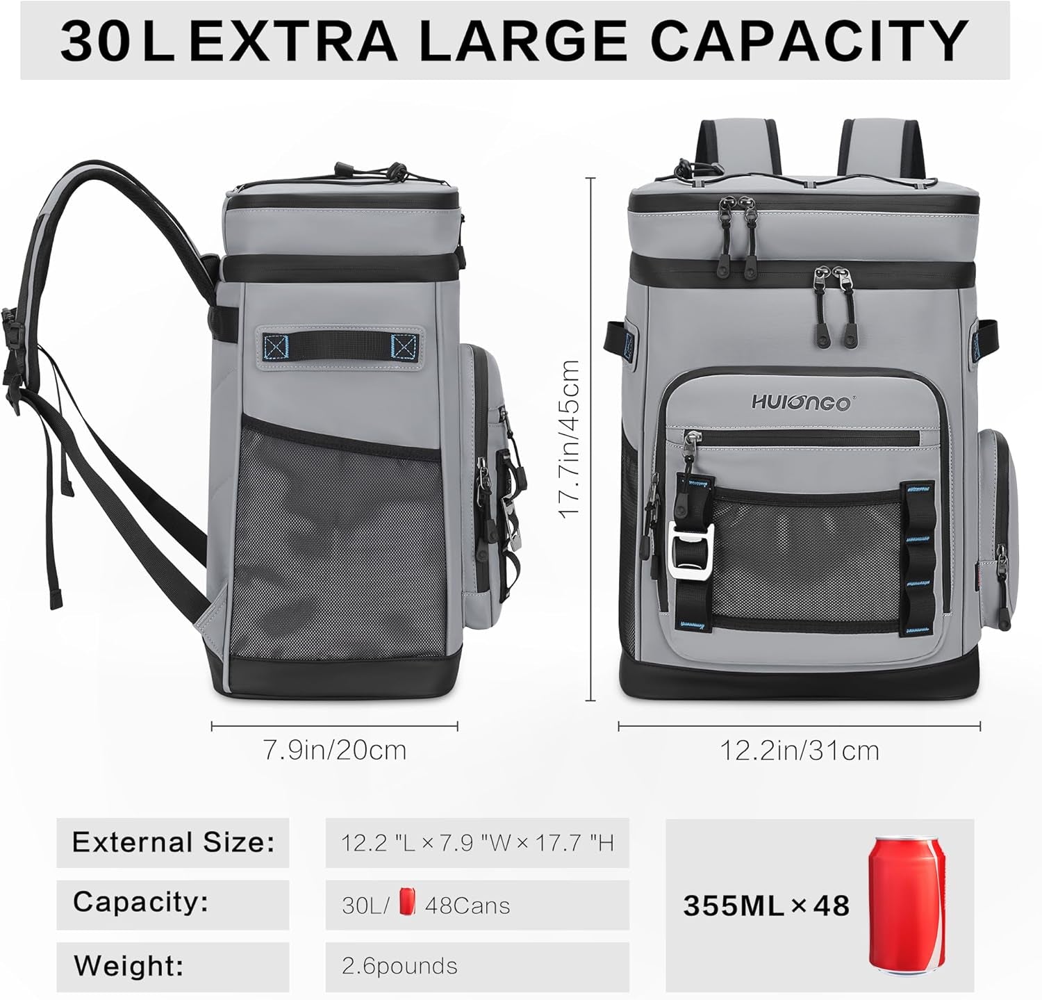 large-waterproof-insulated-cooler-backpack-30l-48cans-men-women-leak-proof-for-camping-beach-fishing-picnic-travel-outdoor