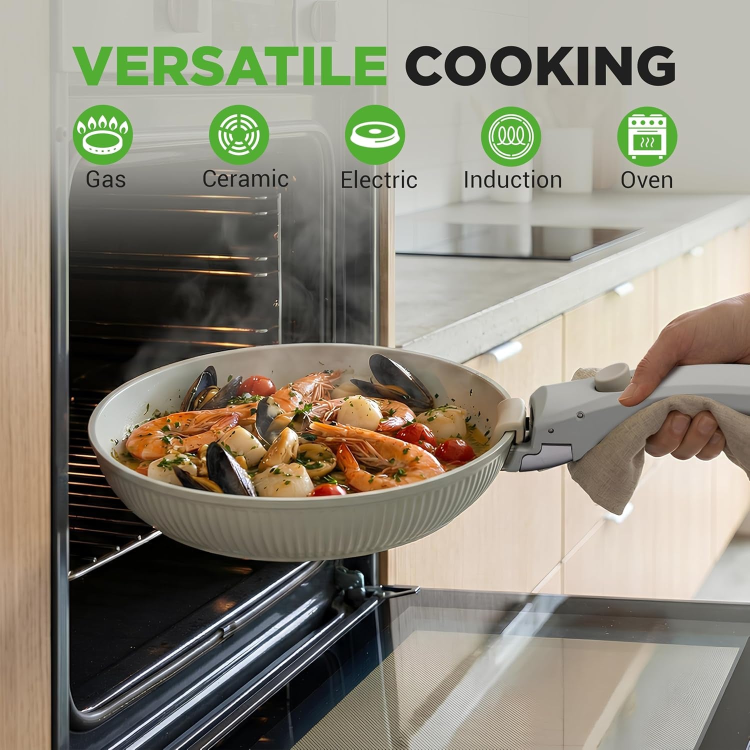 18-piece-ceramic-cookware-set-with-detachable-handles-space-saving-nonstick-pots-pans-lids-oven-safe-bowls-stackable-storage-includes-cooking-utensils-accessories-green