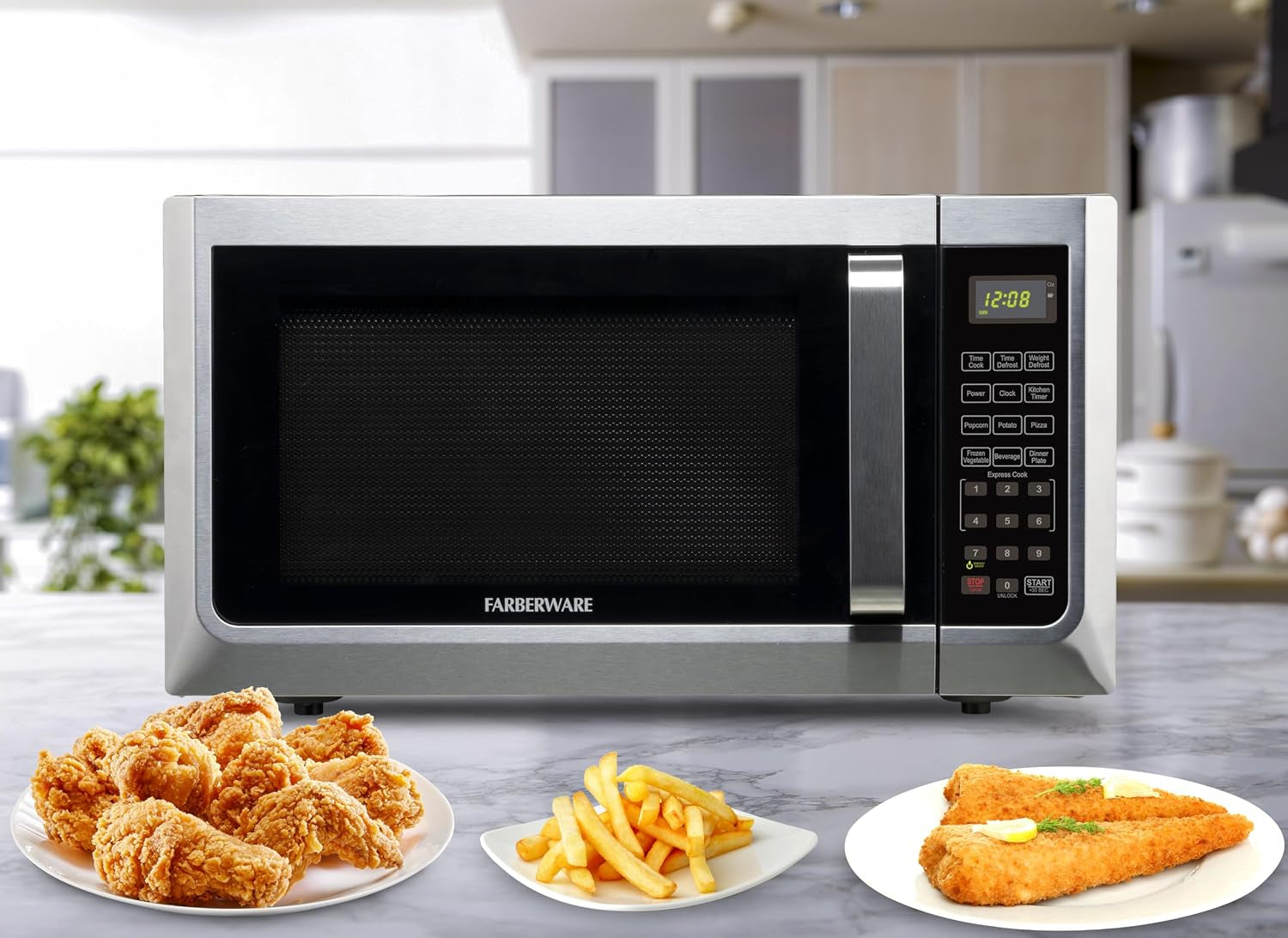 1-3-cu-ft-countertop-microwave-oven-1100-watts-power-auto-cook-settings-defrost-easy-clean-and-child-safety-lock-stainless