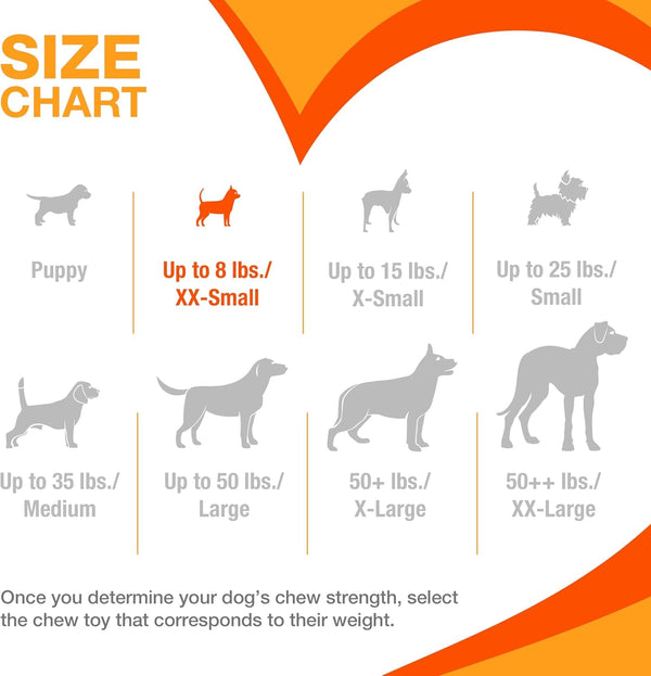 Nylabone Flexi Chew Tiny Gumabone Dog Chew Toys, Xx-Small, 2 Count | Peanut Butter & Bacon Flavor, X-Small Breeds, Flexible Material, Fill with Treats, Gentle on Teeth, for Dogs up to 15 Lbs6