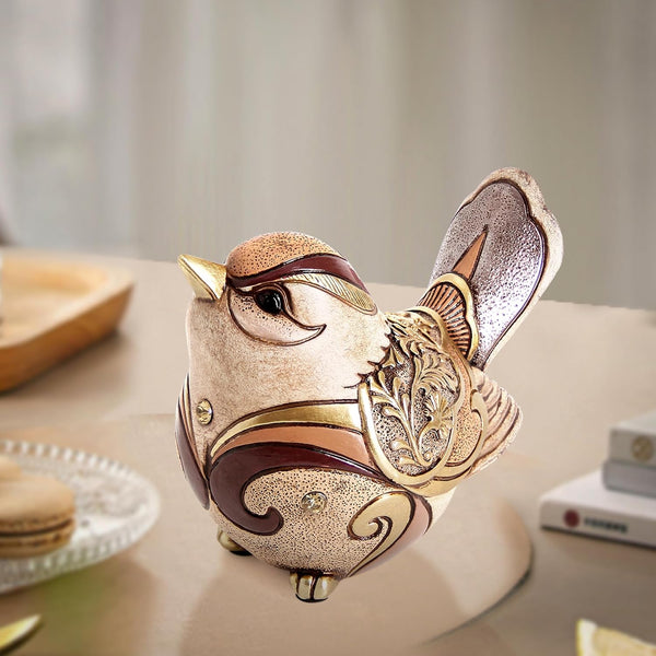 Bird Figurines for Home Decor,Bird Statue Sculpture for Shelf Decor Accents,Boho Bird Decorations for Table Office Living Room Bedroom,Retro Animal Statues Decorative Bird Gifts for Bird Lovers Women6