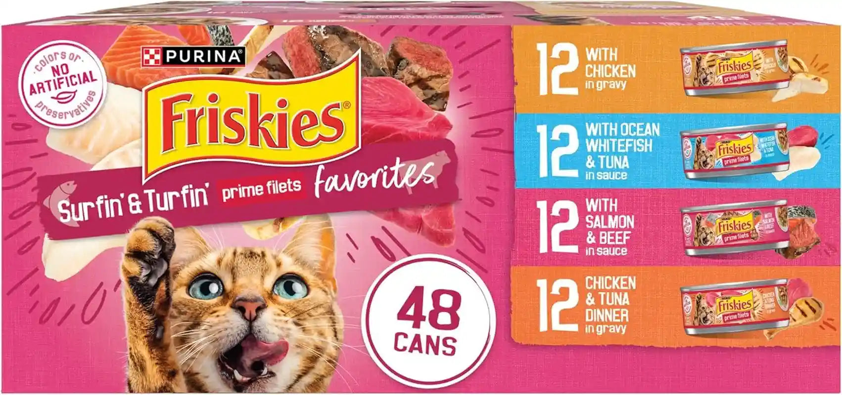 purina-friskies-gravy-wet-cat-food-variety-pack-surfin-and-turfin-prime-filets-favorites-pack-of-40-5-5-oz-cans
