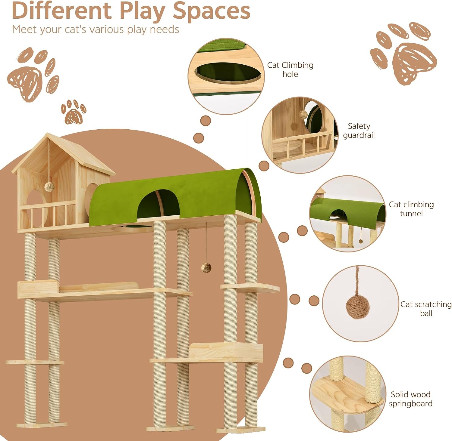 60-cat-tree-for-automatic-litter-box-for-heavy-cats-up-to-22lbs-solid-wood-large-cat-tower-with-tunnel-house-space-saving-for-indoor-multi-pet-households-stops-furniture-scratching