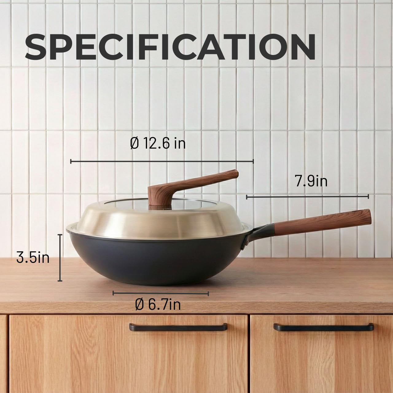 ultralight-12-6-carbon-steel-wok-with-lid-naturally-nonstick-carbon-steel-pan-zero-chemical-wok-pan-works-on-gas-induction-nitrided-finish-for-stir-fry-sauteing-and-more
