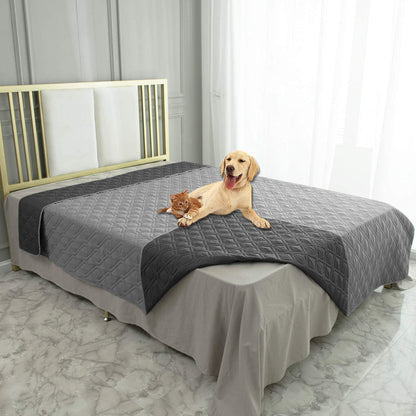 Ameritex Waterproof Dog Bed Cover Pet Blanket for Furniture Bed Couch Sofa Reversible100