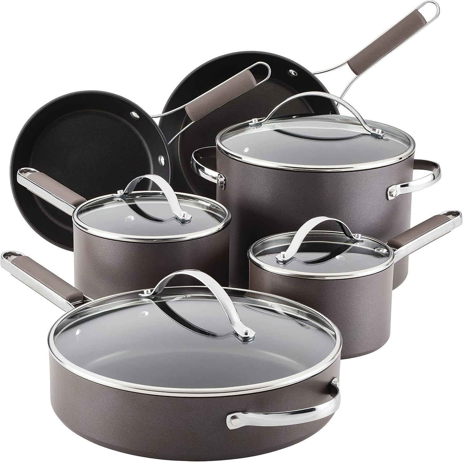 curry-kitchenware-professional-hard-anodized-nonstick-cookware-pots-and-pans-set-10-piece-charcoal