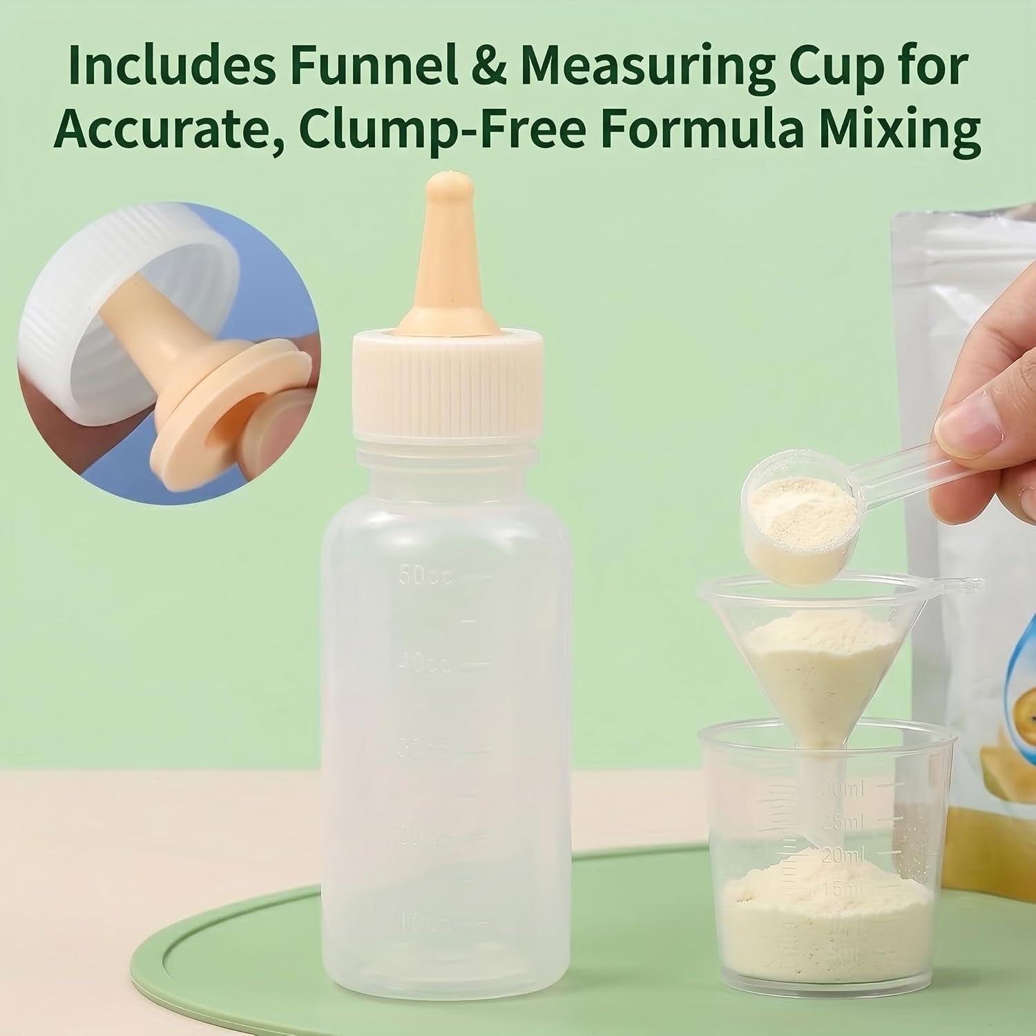 pet-nursing-kit-anti-choke-curved-tip-syringe-kitten-bottle-feeding-set-with-pre-pierced-silicone-nipples-formula-dispenser-for-newborn-puppies-kittens-and-wildlife-rehabilitation
