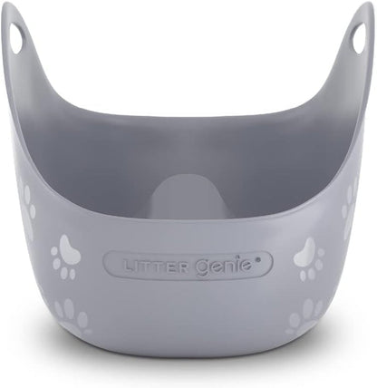 Litter Genie Cat Litter Box | Portable, Open, High Sided Cat Litter Box with Handles | Flexible Plastic Litter Box | Comfortable, Easy-Clean Cat Box7
