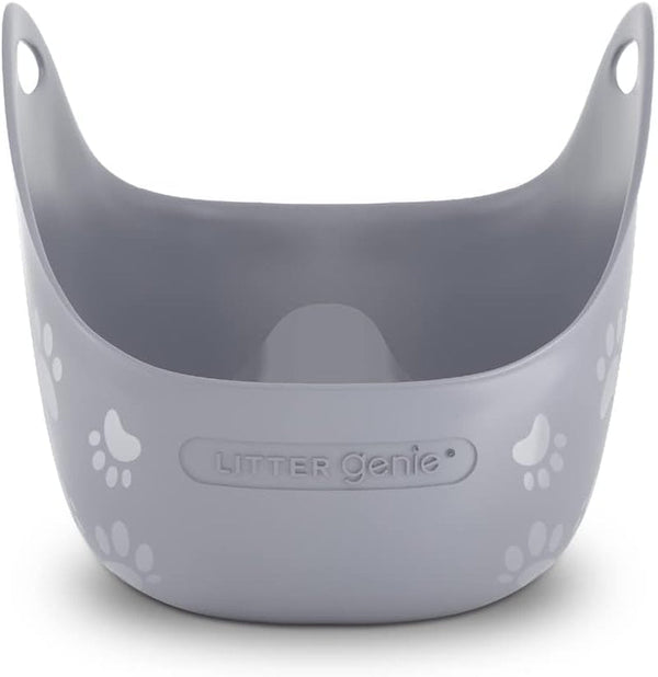 Litter Genie Cat Litter Box | Portable, Open, High Sided Cat Litter Box with Handles | Flexible Plastic Litter Box | Comfortable, Easy-Clean Cat Box7