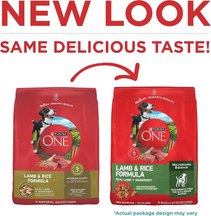 Purina ONE Dry Dog Food Lamb and Rice Formula - 31.1 Lb. Bag2