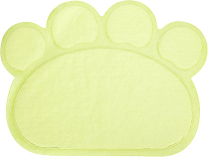 Cat Litter Tray, PVC Dog Mat Antislip Shape Pet Puppy Non Slip Box Liners Feeding Bowl Placemat Supplies for Cats and Dogs (Claw Shape)4
