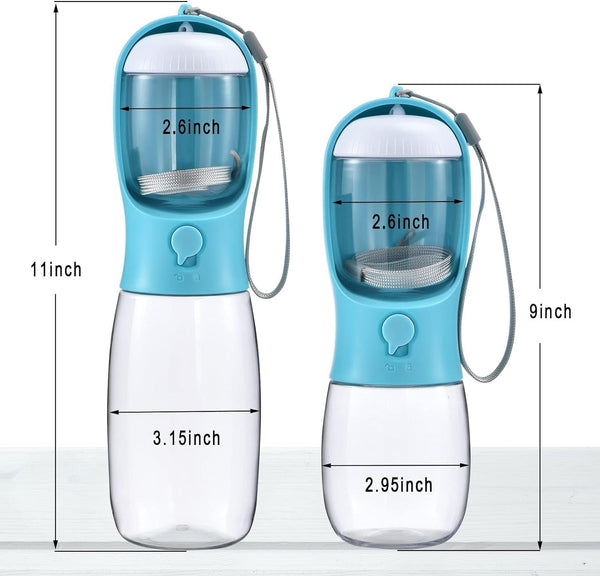 Cibaabo Dog Water Bottle Portable with Food Container & Filter for Travel | Feeding & Hydration | Travel Water Bowl | Portable Pet Dispenser | Dog Gifts | Puppy Essentials | for Hiking Camping Beach6