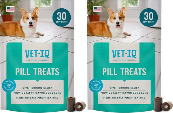 Vetiq Pill Treats Advanced Formula for Dogs, Chicken Flavor Soft Chews, Made in the USA, 30 Count9