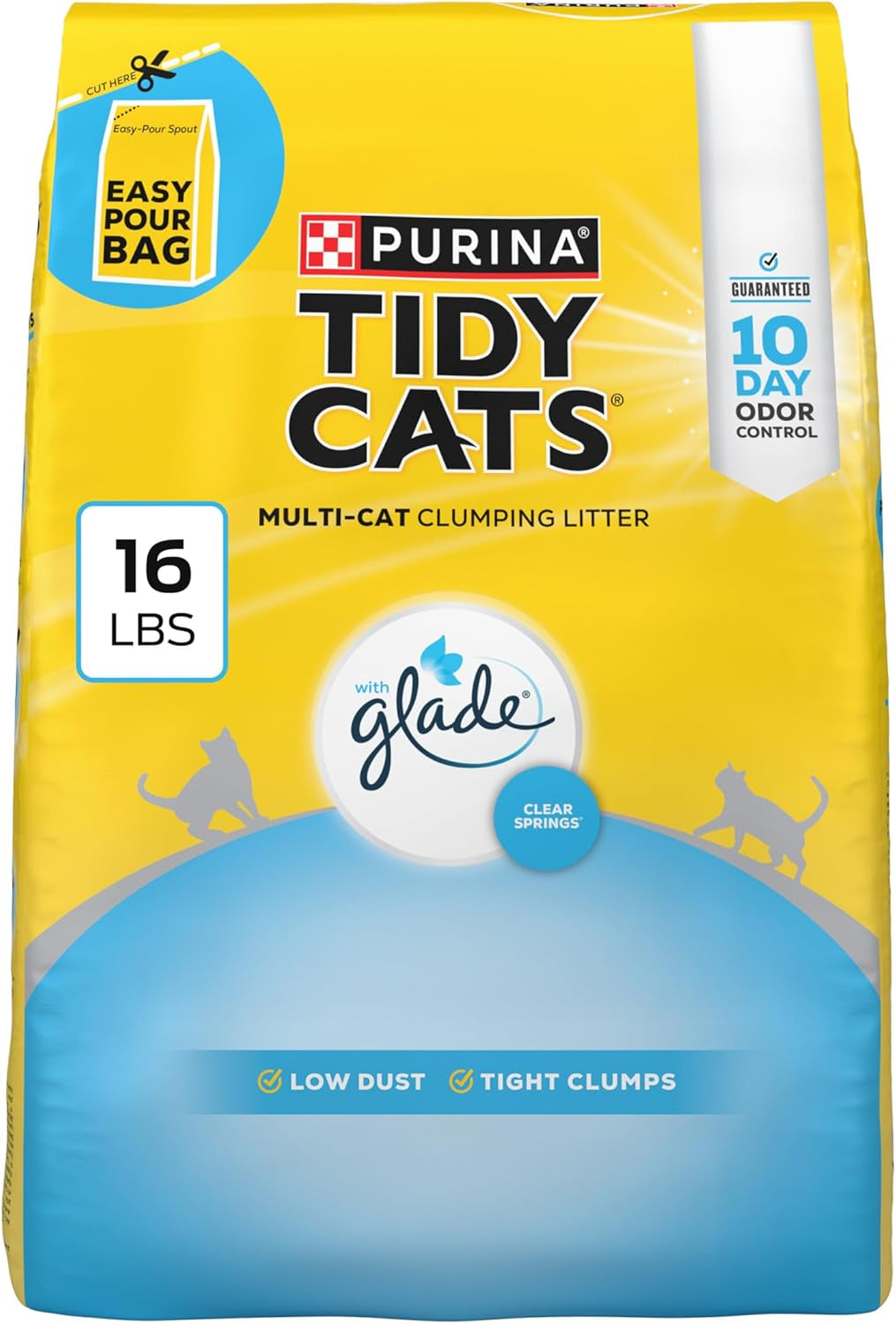 purina-tidy-cats-lightweight-cat-litter-clumping-multi-cat-glade-clear-springs-odor-control-low-dust-38-lb-box