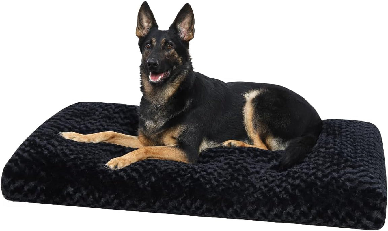 ksiia-washable-dog-bed-deluxe-plush-dog-crate-beds-comfy-kennel-pad-anti-slip-pet-sleeping-mat-for-large-jumbo-medium-small-dogs-breeds-35-x-23-gray