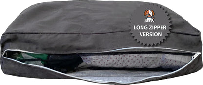 Molly Mutt Medium to Large Duvet Cover, Heat Waves, Brown with Black Accents 36"X45"X5"34