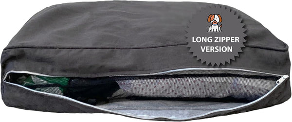 Molly Mutt Medium to Large Duvet Cover, Heat Waves, Brown with Black Accents 36"X45"X5"34
