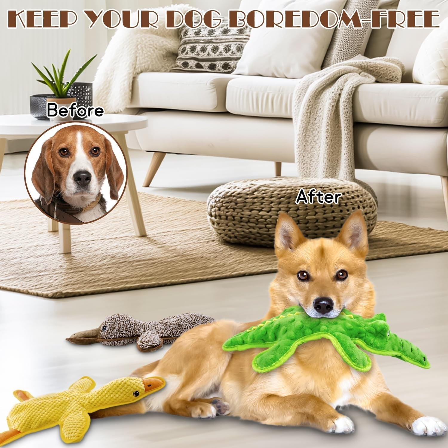 no-stuffing-dog-squeak-toys-3-pack-chew-toys-for-small-to-large-puppies-durable-puppy-teething-toys-interactive-to-keep-pets-busy-toss-fetch-tug-play-best-birthday-gift