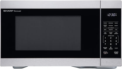 SMC1162KS 1.1 Cu. Ft. 1000W Stainless Steel Countertop Microwave Oven1