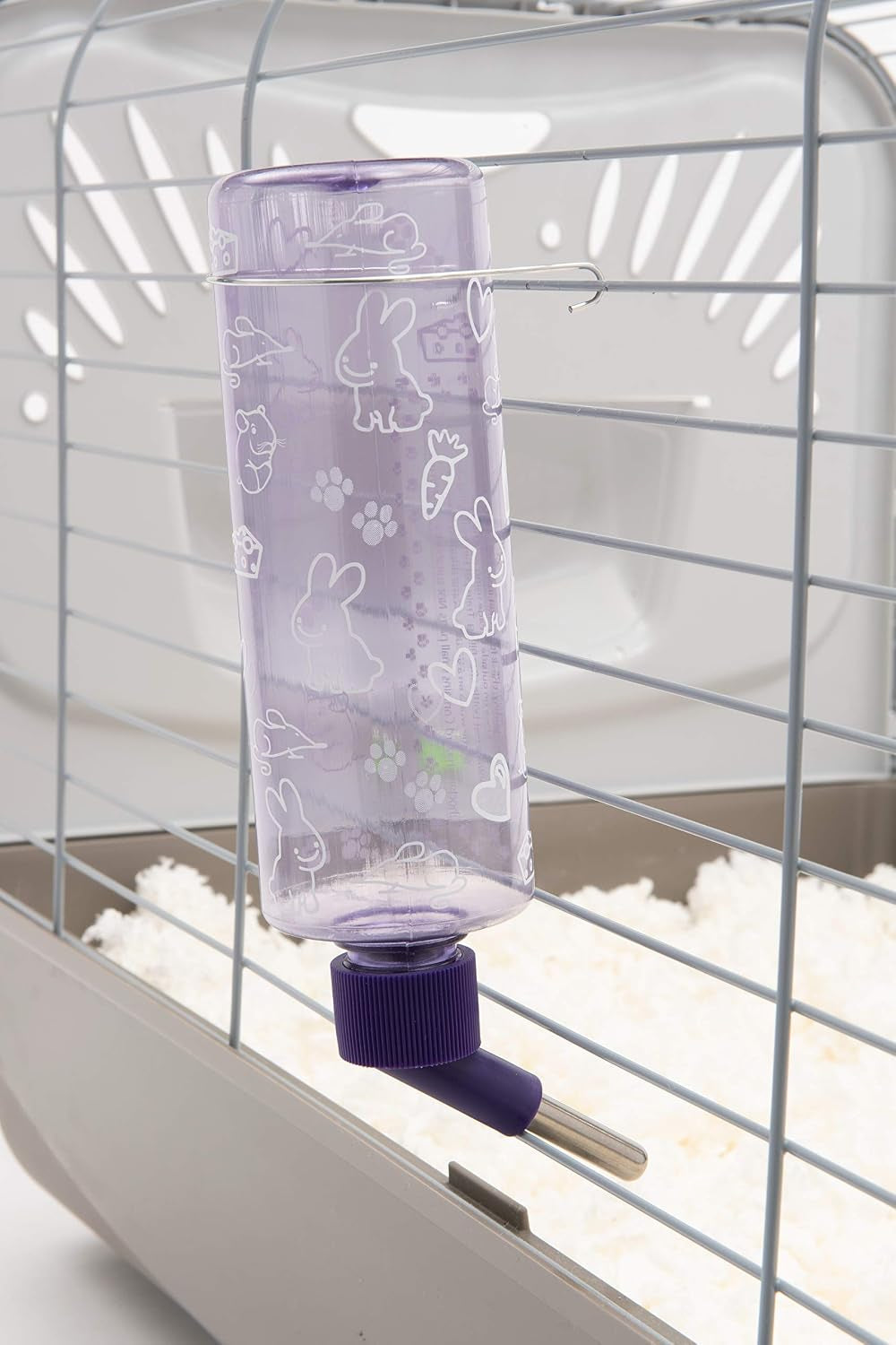lixit-standard-cage-water-bottles-for-rabbits-ferrets-guinea-pigs-hamsters-rats-mice-and-other-small-animals-16-ounce-clear
