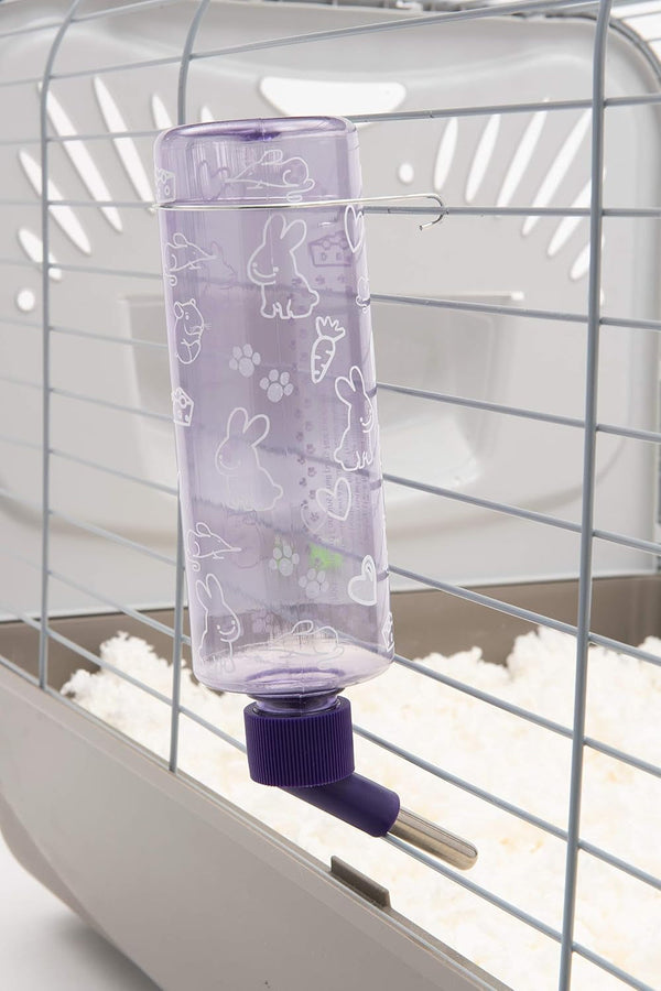 Lixit Standard Cage Water Bottles for Rabbits, Ferrets, Guinea Pigs, Hamsters, Rats, Mice and Other Small Animal'S (16 Ounce, Clear)5