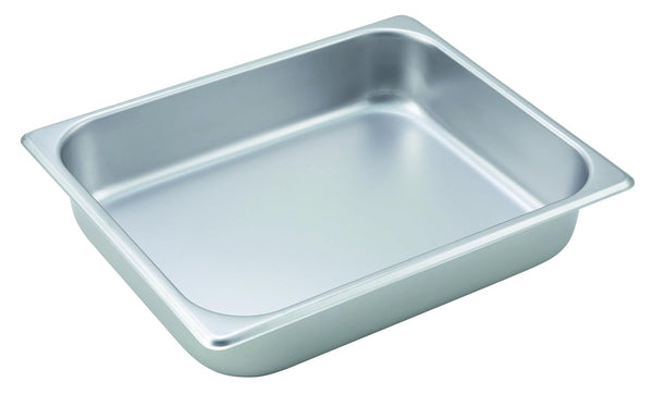 SPH2 44198 Size Pan 2 1/2" (NSF), Stainless Steel, Medium | Dishwasher Safe, Heavy-Duty, Reinforced Corners, Great for Steam Tables, Buffets, Catering and Food Preparation1