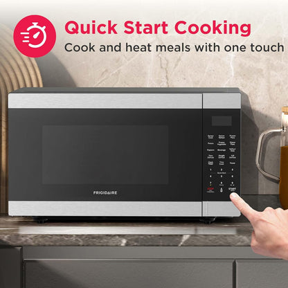 FRIGIDAIRE 2.1 Cu. Ft. Stainless Steel Microwave Oven, Multi Function, Programmable3