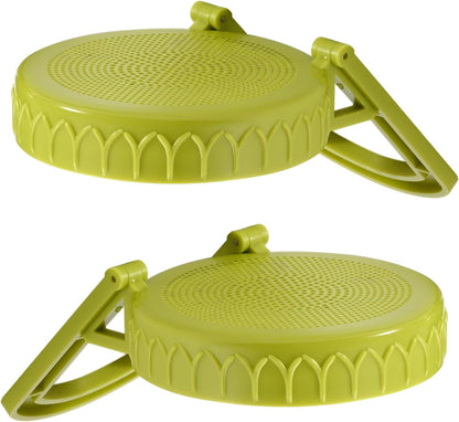 Sprouting Lid Kit for Wide Mouth Mason Jars, 2-Pack (3.38"/86Mm) | Bpa-Free; One-Piece Sprouting Lids with Built-In Stand, Seed Germination Jar Sprouter Lid, Fits Wide Mouth Jars9
