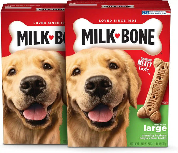 Milk-Bone Original Medium Dog Biscuits, 10 Lb Box | 280+ Treats, Classic Meaty Taste, Crunchy Dog Treats for Dogs 20-50Lbs, 15% Protein, 12 Vitamins & Minerals, Made in the USA18