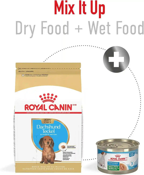 ROYAL CANIN Breed Health Nutrition Dachshund Puppy Dry Dog Food, 2.5 Lb Bag | Specialized Nutrition for Dachshund Puppies, Supports Healthy Growth, Tailored Kibble Shape, 2.5 Pound Bag6