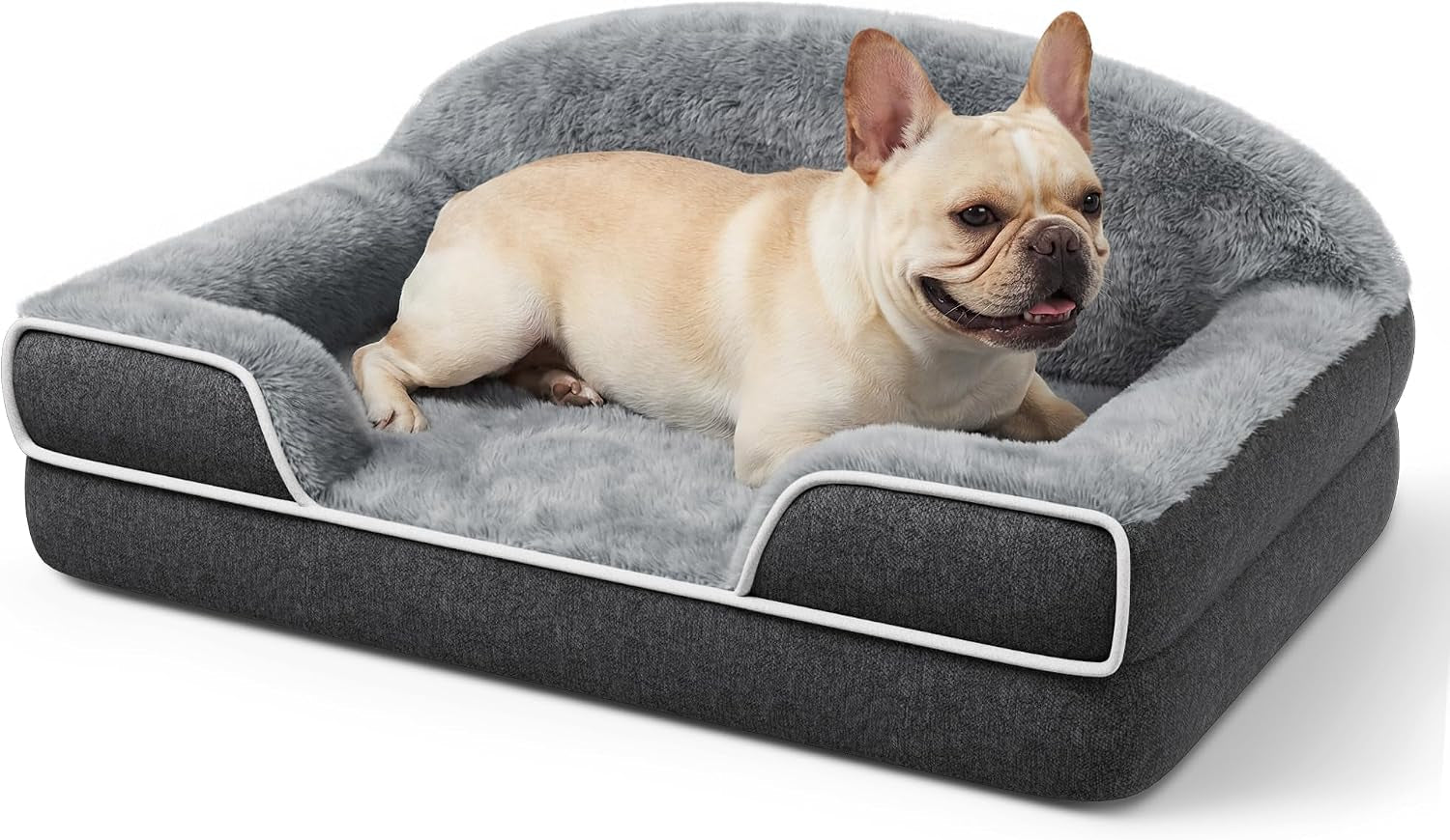 orthopedic-dog-bed-for-extra-large-dogs-45x30-xl-dog-couch-bed-egg-crate-foam-for-pressure-relief-cozy-bolster-sofa-design-waterproof-removable-washable-cover-non-slip-bottom-light-grey