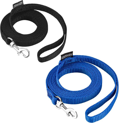 AMAGOOD 6 FT Puppy/Leash, Strong Traditional Style with Easy to Use Collar Hook, Great for Small, Medium and Large Dogs (5/8In X 6 Ft, Purple)41
