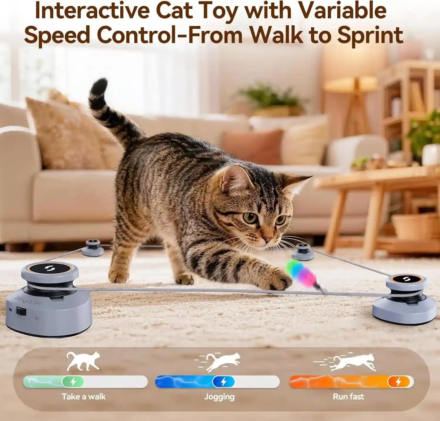 jripae-interactive-cat-toys-for-indoor-cats-automatic-smart-diy-multi-track-cat-feather-toy-electric-moving-treadmill-cat-toy-for-bored-kittens-adult-cats-play-chase-run-hunt-instinct-exercise