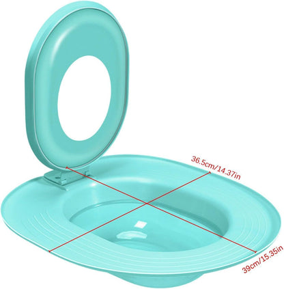 Cat Toilet Trainer - 15.35 Inches Ppcat Litter Tray | Suction Cup Fixation Pad,| Bathroom Training Tool | for Kitten, Adult Feline, Home Hygiene, Waste Reduction, and Daily Pet Use5