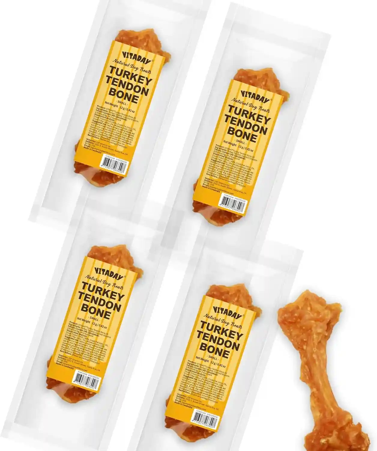 vitaday-turkey-tendons-for-dogs-all-natural-healthy-dog-treats-long-lasting-hypoallergenic-dog-chews-rawhide-free-usa-sourced-for-small-dogs-strips-3-oz-pack-long-lasting-dog-training-treats-rawhide-free-made-of-usa-sourced-turkey