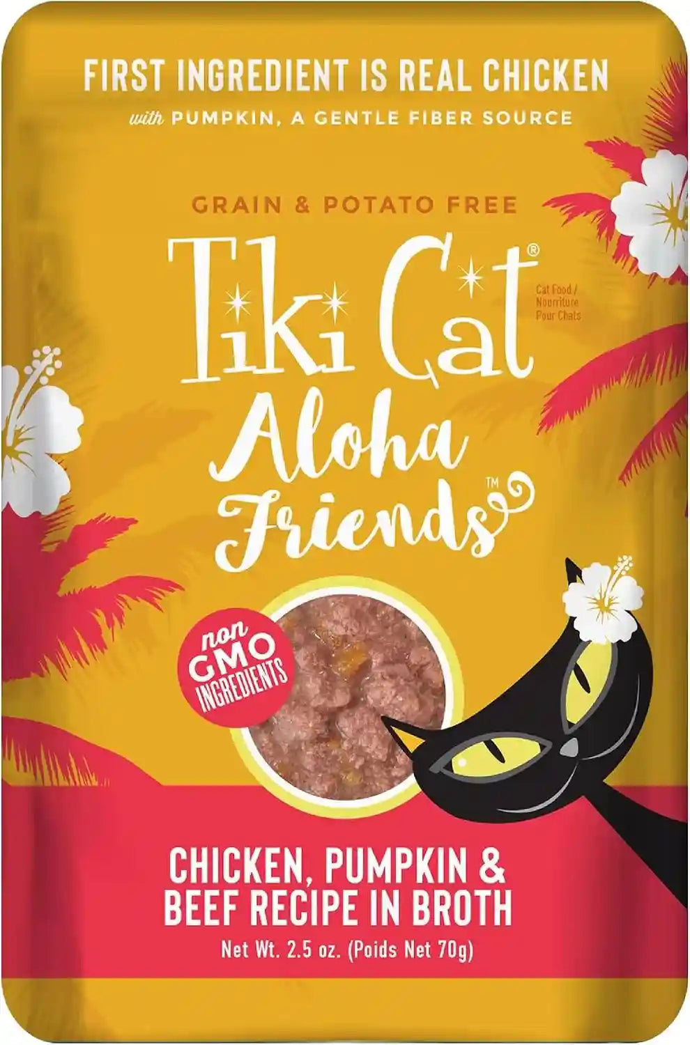 tiki-cat-aloha-friends-variety-pack-meaty-flavors-mixed-with-pumpkin-wet-high-protein-high-moisture-cat-food-for-all-life-stages-2-5-oz-pouch-pack-of-12