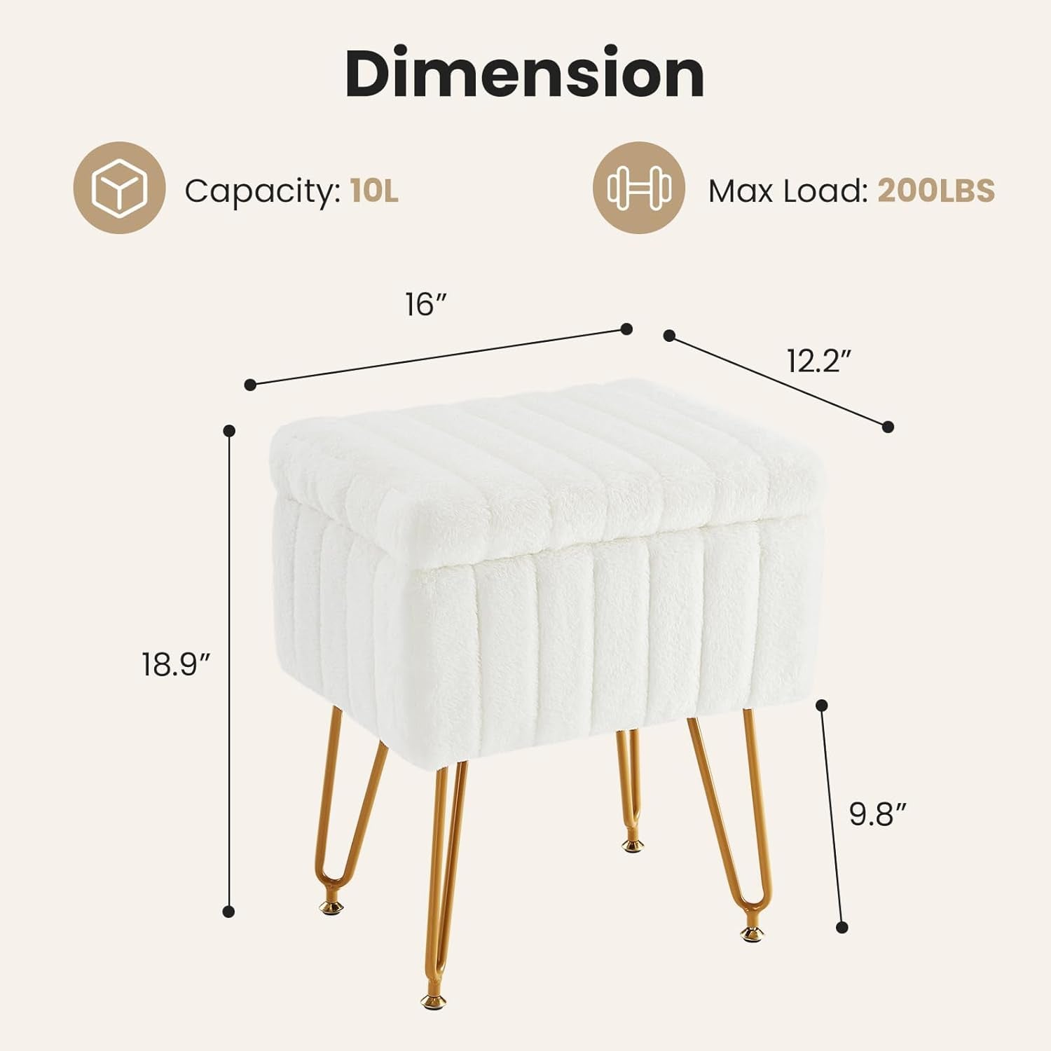 vanity-stool-chair-ottoman-with-storage-makeup-cute-soft-small-footstool-modern-style-faux-fur-seat-with-4-metal-legs-adjustable-feet-for-dressing-living-room-bedroom-dorm