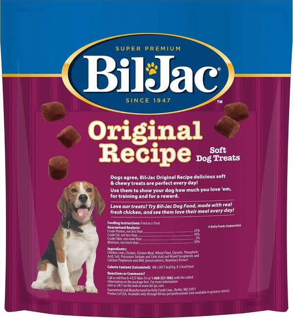 Bil-Jac Original Recipe Soft Dog Treats | Real Chicken Liver | 20 Oz Resealable Bag2