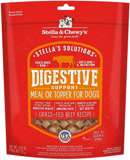 Stella & Chewy'S – Stella’S Solutions Skin & Coat Boost – Grass-Fed Lamb & Wild-Caught Salmon Dinner Morsels – Freeze-Dried Raw, Protein Rich, Grain Free Dog Food – 4.25 Oz Bag13