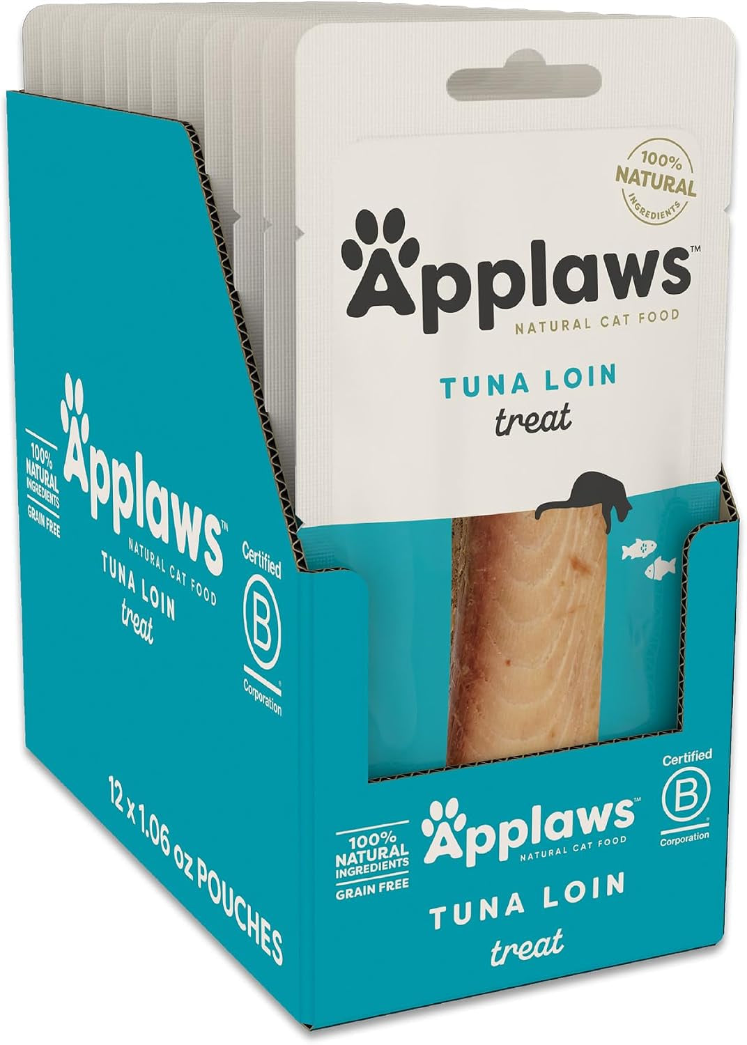 applaws-whole-tuna-loin-grain-free-cat-treats-12-pack-1-06-oz-100-natural-high-quality-single-ingredient-grain-free-high-protein-freeze-dried-no-fillers-no-artificial-additives