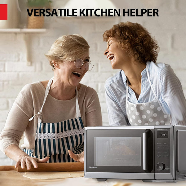 Inverter Countertop Microwave Oven Air Fryer Combo MASTER Series, Broil, Convection, Speedy Combi, Even Defrost 11.3'' Turntable Sound On/Off, 27 Auto Menu&47 Recipes | Broil, Convection, Speedy Combi, Even Defrost 11.3'' Turntable, Sound On/Off, 27 Auto Menu & 47 Recipes8
