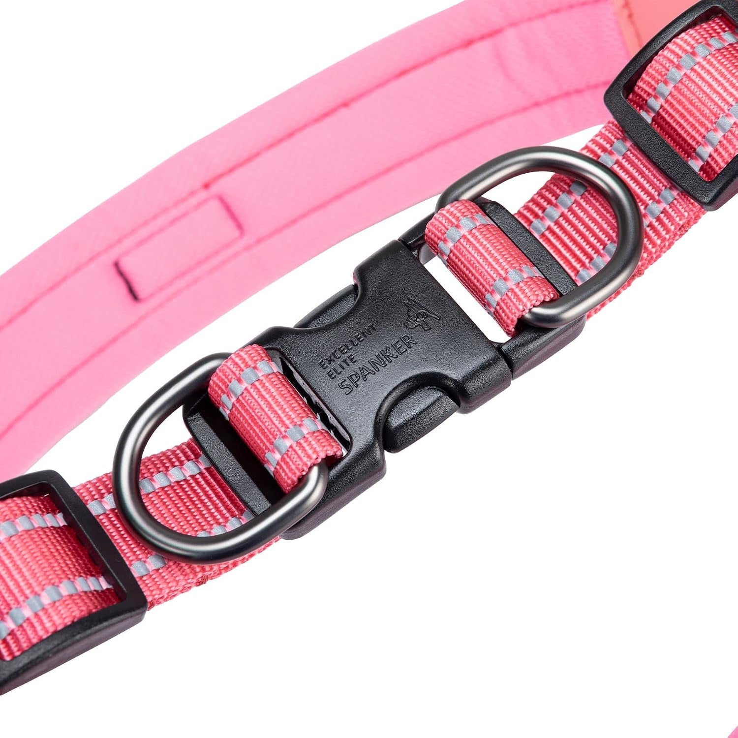excellent-elite-spanker-no-pull-dog-harness-step-in-adjustable-reflective-vest-soft-padded-easy-pet-chest-strap-with-leash-clips-for-small-medium-large-dogs-walking-trainingpink-s