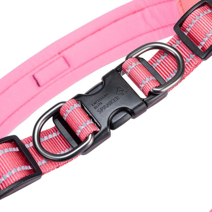 EXCELLENT ELITE SPANKER No Pull Dog Harness Step-In Adjustable Reflective Vest Soft Padded Easy Pet Chest Strap with Leash Clips for Small Medium Large Dogs Walking Training(Pink-S)7